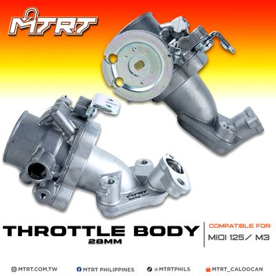 THROTTLE BODY MIOi125M3 28mm  MTRT