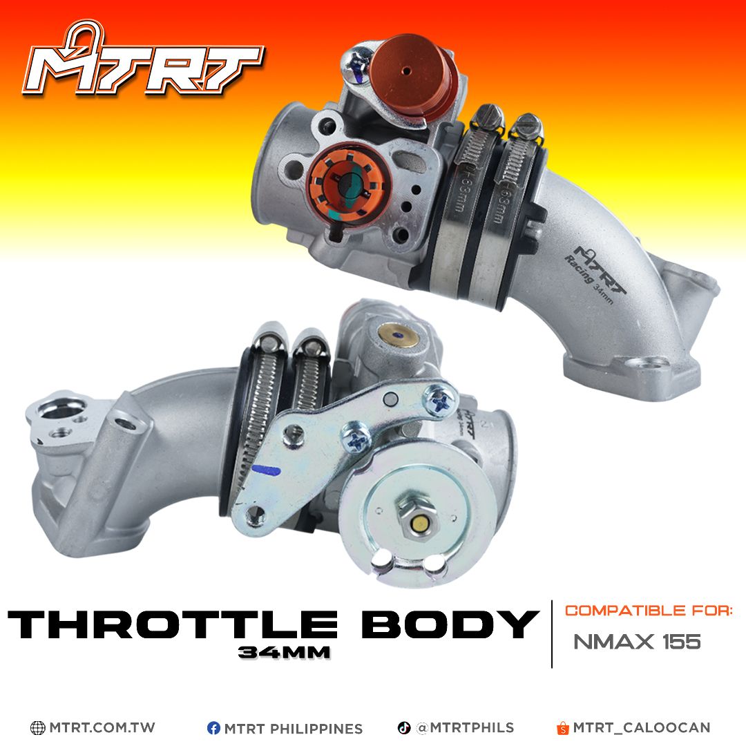THROTTLE BODY NMAX155 34MM w/out MANUAL ISC MTRT