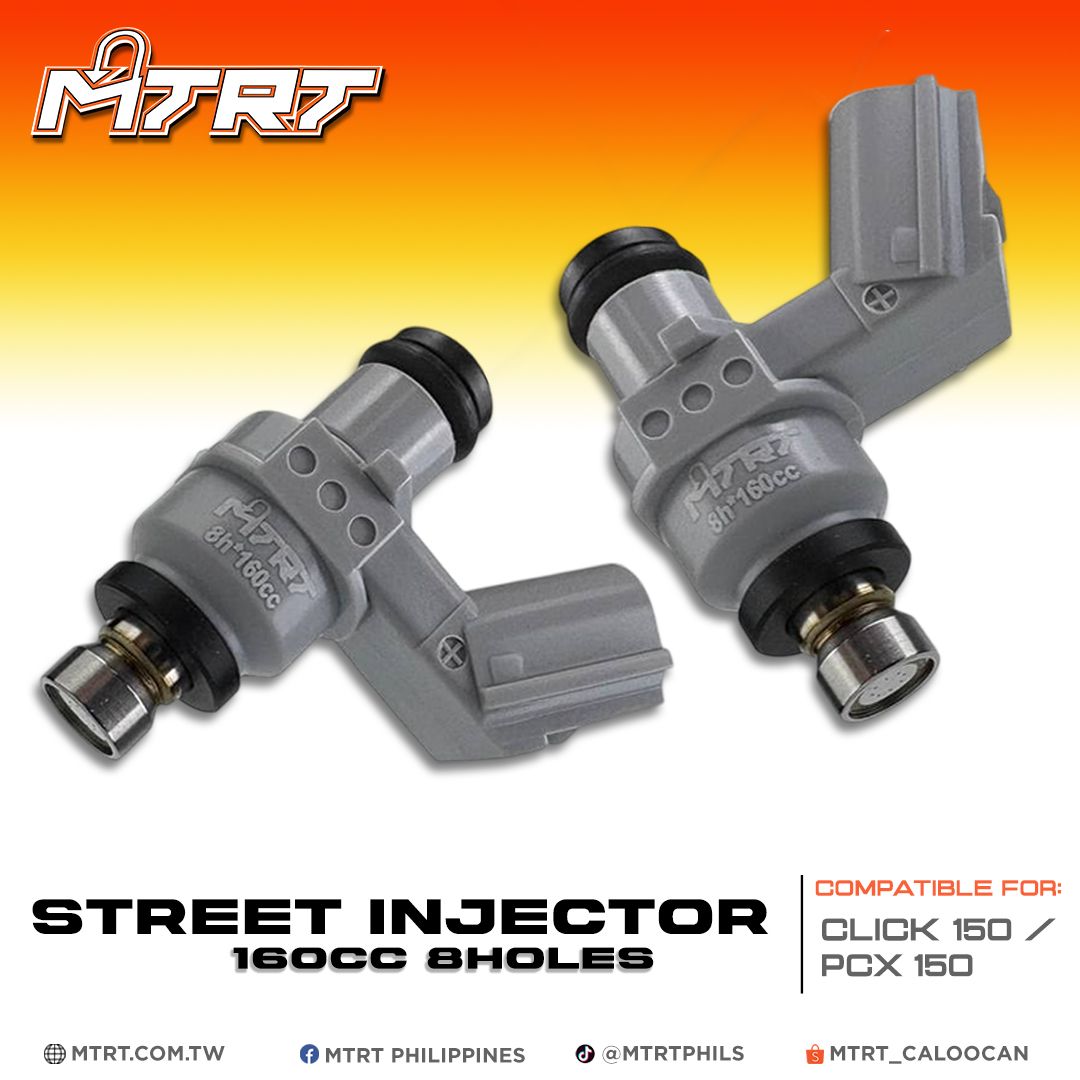 STREET INJECTOR 160CC 8HOLES CLICK150/PCX160 MTRT