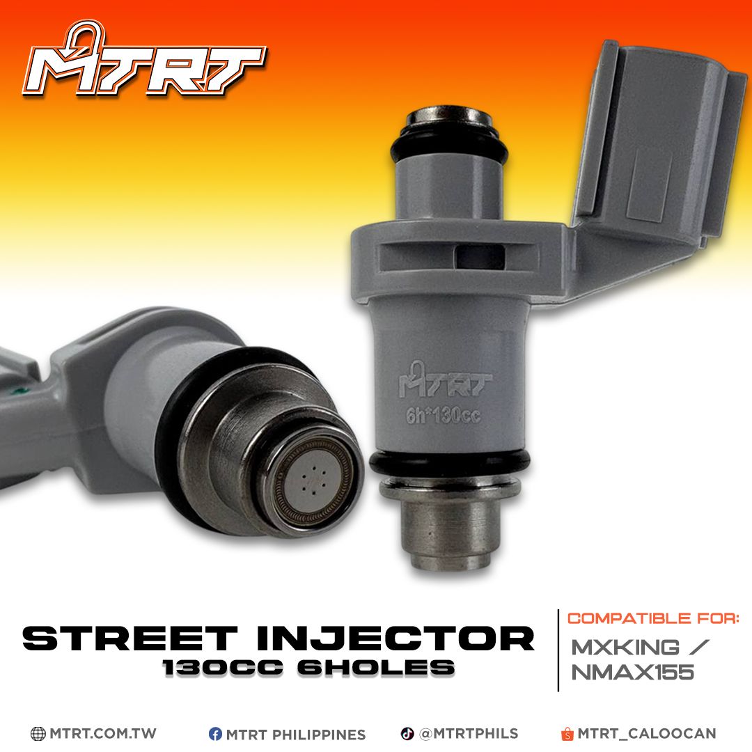 STREET INJECTOR 130CC 6HOLES MXKING/NMAX155 MTRT