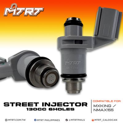STREET INJECTOR 130CC 6HOLES MXKING/NMAX155 MTRT
