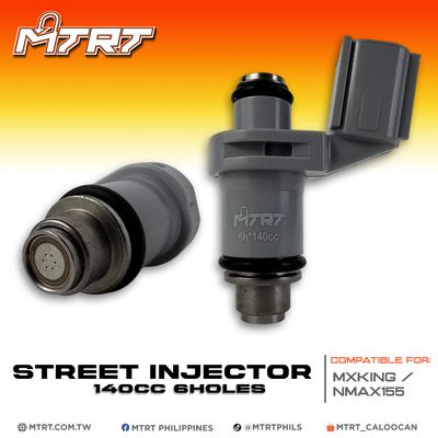 STREET INJECTOR 140CC 6HOLES MXKING/NMAX155 MTRT