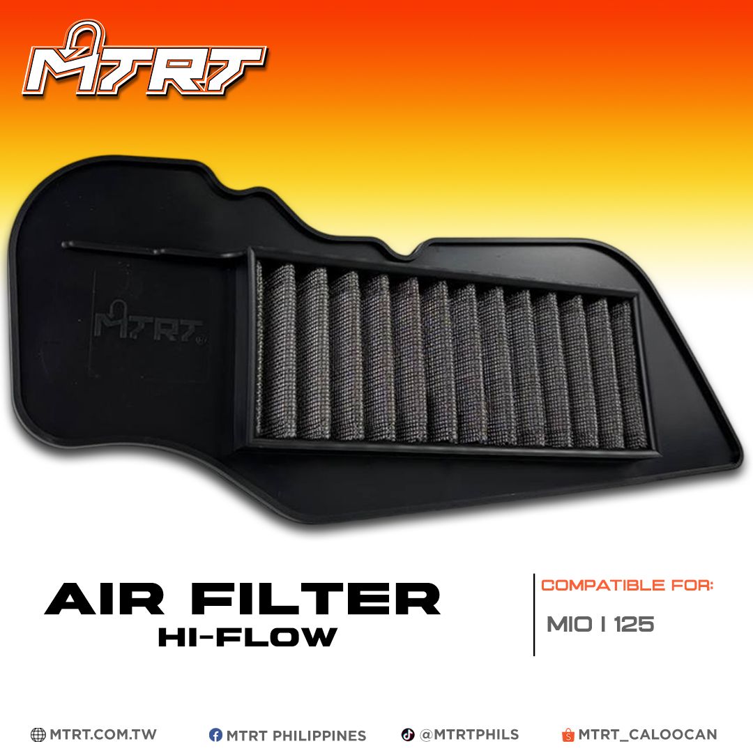 AIR FILTER MIOi125 &quot;MTRT&quot; Hi-flow filter