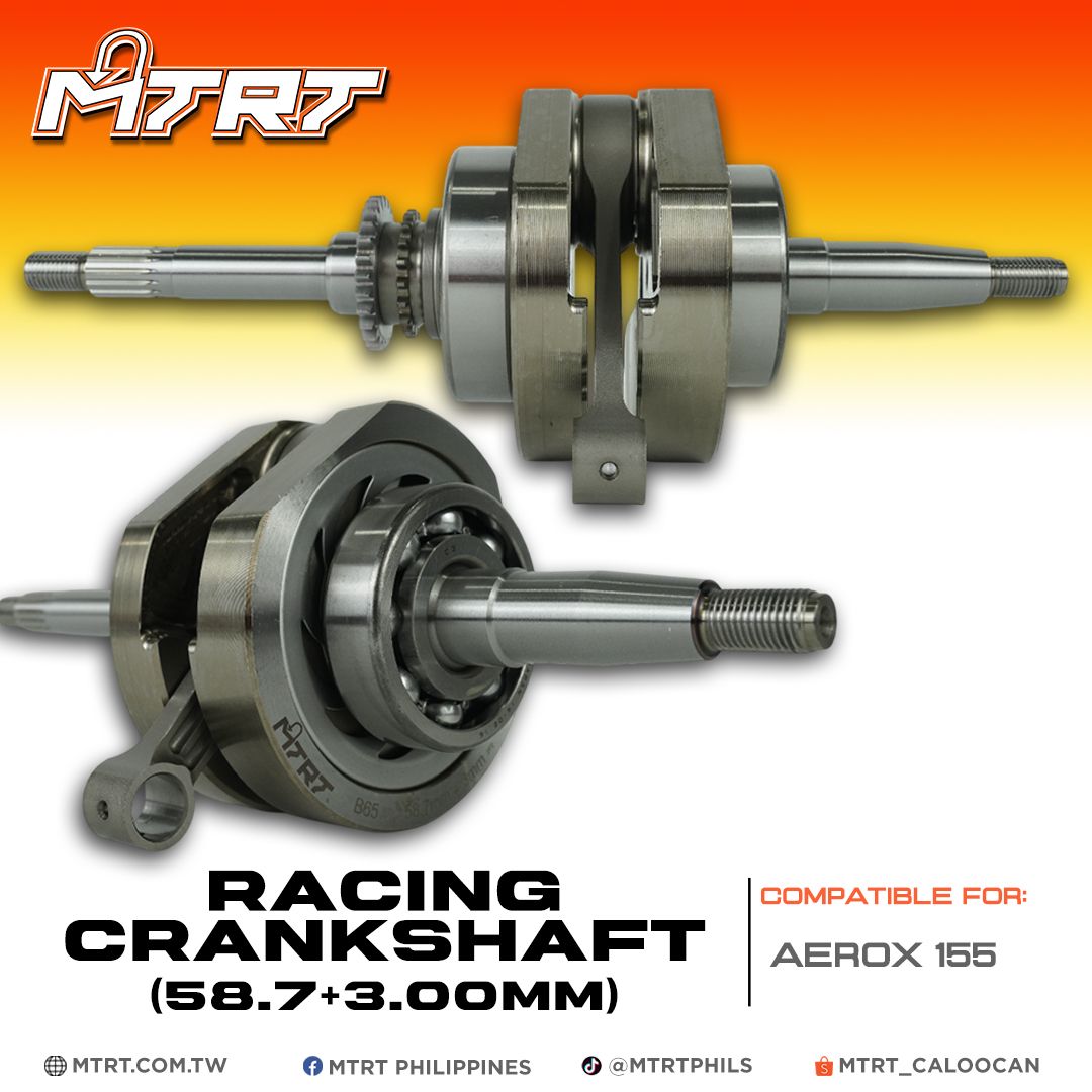 RACING CRANKSHAFT ASSY AEROX155 CNC (58.7+3.00MM)