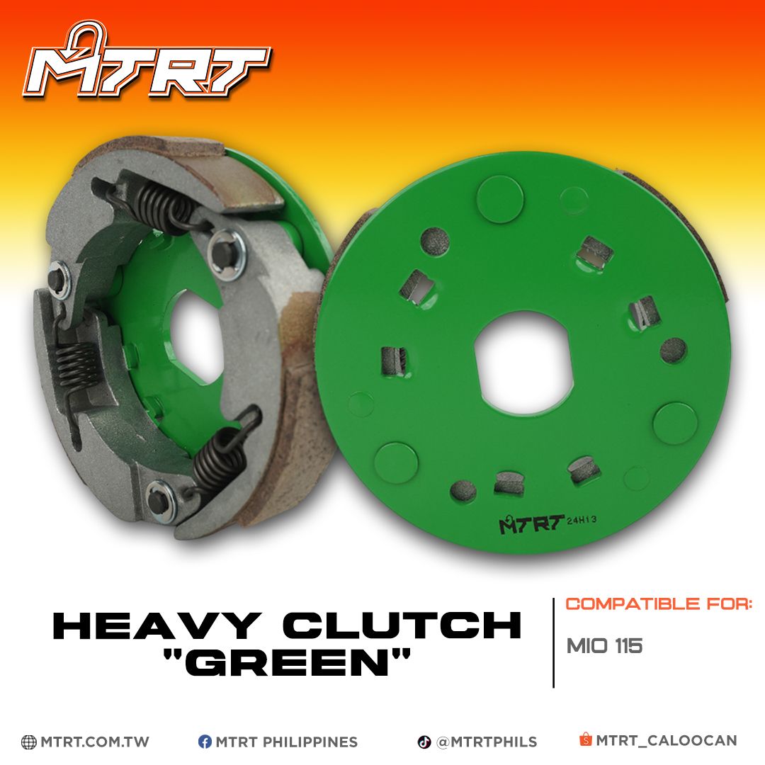 MIO CLUTCH HEAVY GREEN MTRT