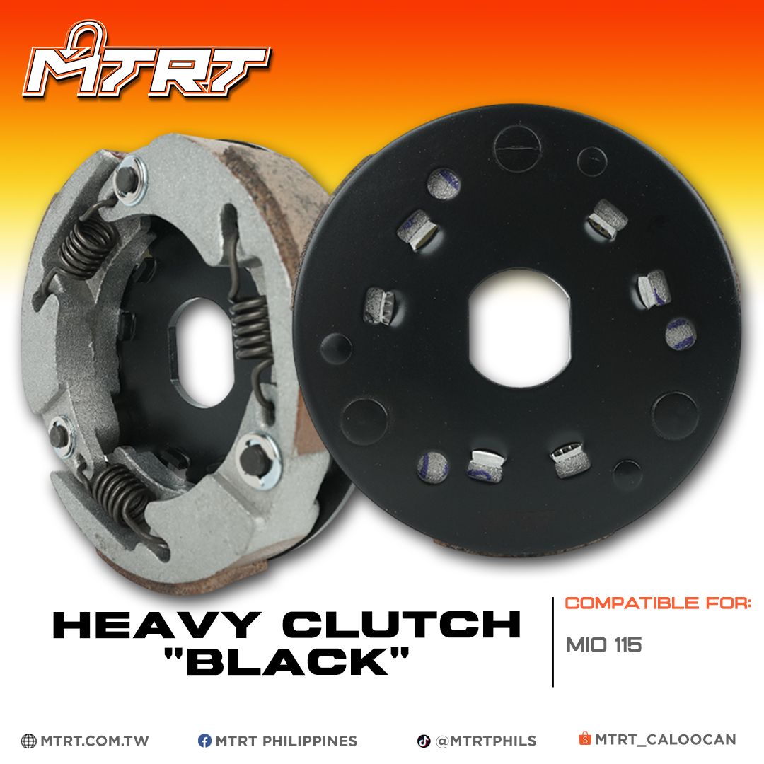 MIO CLUTCH HEAVY BLACK MTRT