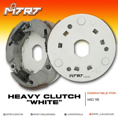 MIO CLUTCH HEAVY WHITE MTRT
