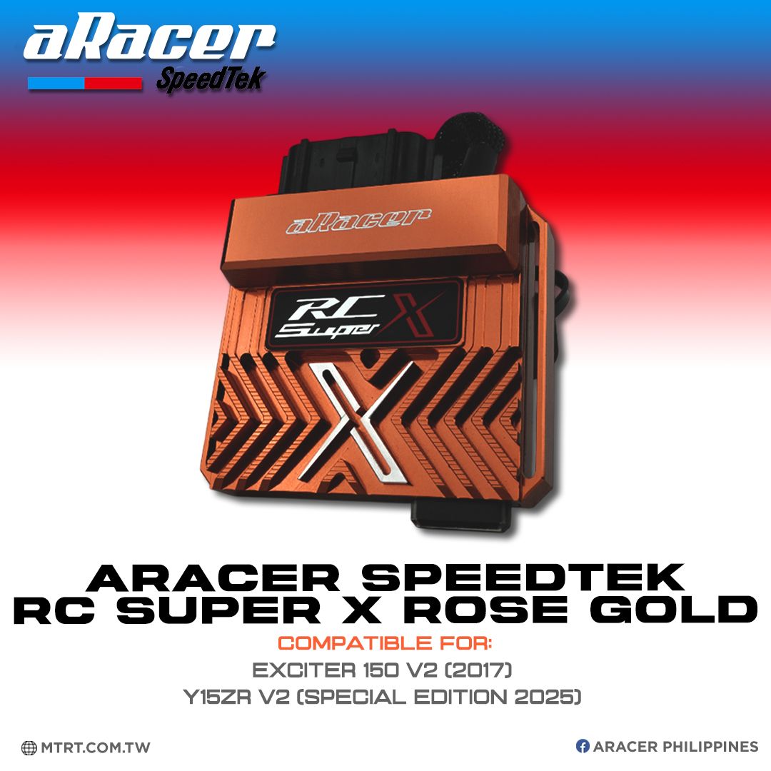 ARACER speedtek ECU RC SUPER X ROSE GOLD EXCITER150 V2 (2017)/Y15ZR V2( SPECIAL EDITION2025)