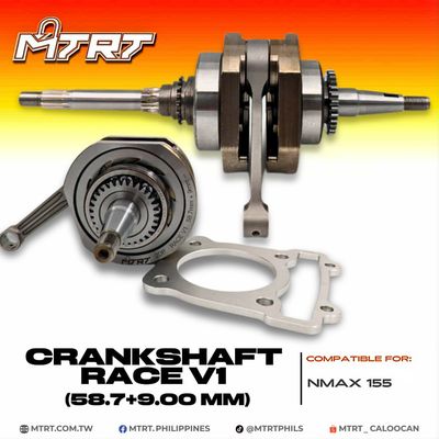 CRANKSHAFT RACE V1 (58.7+9.00MM) NMAX155 V1 MTRT CRANKSHAFT RACE V1 (58.7+9.00MM) NMAX155 V1 MTRT