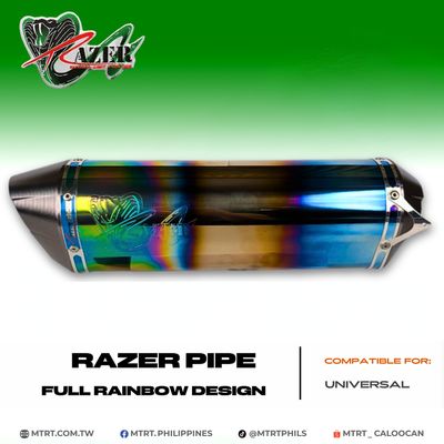 RAZER  PIPE  FULL RAINBOW DESIGN RAZER  PIPE  FULL RAINBOW DESIGN