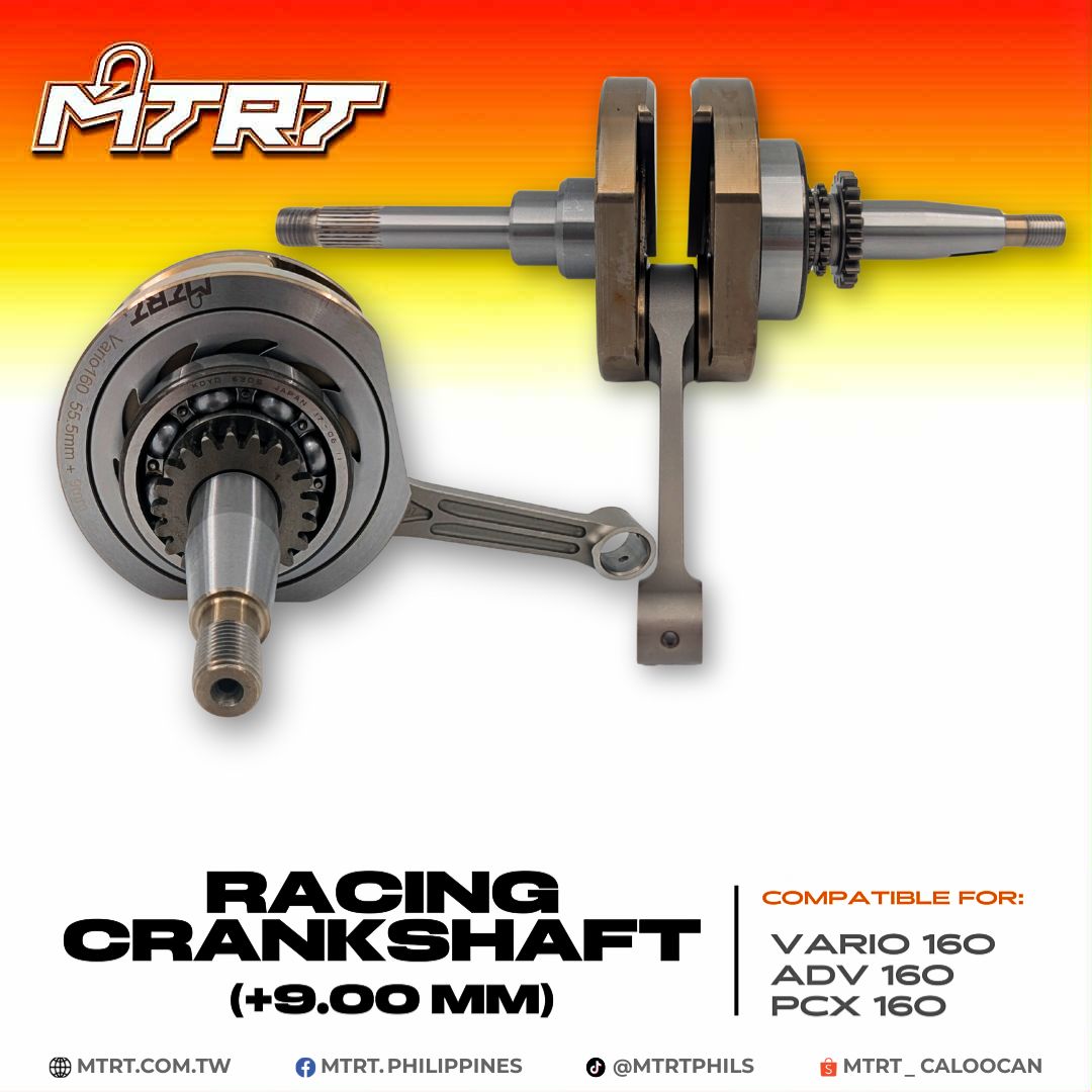 RACING CRANKSHAFT ASSY +9.0MM  VARIO160/ADV160/PCX160 MTRT