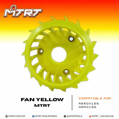 FAN AEROX155 NMAX155  YELLOW MTRT
