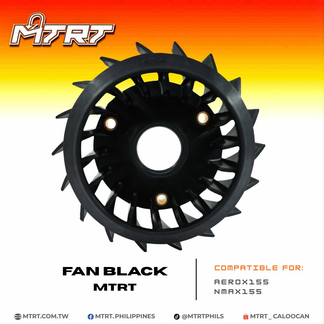FAN AEROX155 NMAX155  BLACK MTRT