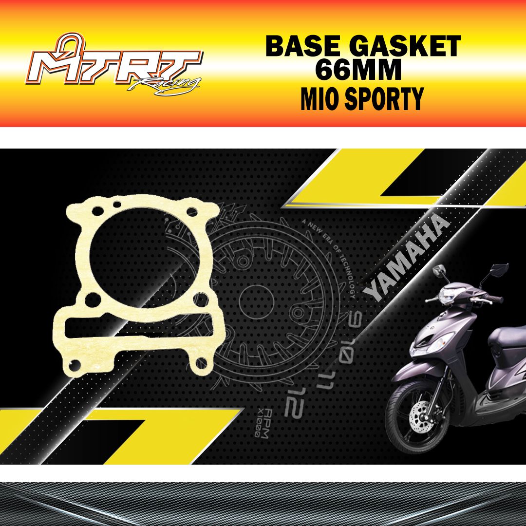 BASE GASKET 66MM MIO SPORTY
