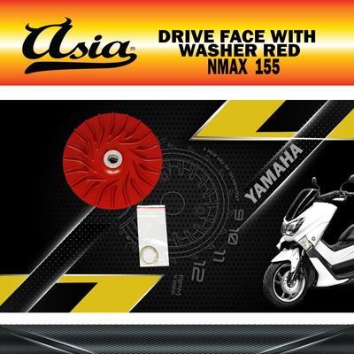 DRIVE FACE WITH WASHER NMAX155 ASIA RED