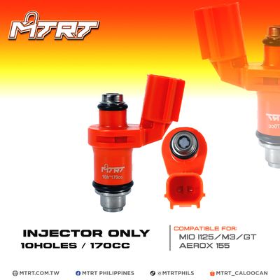 INJECTOR ONLY 10HOLES  MIOi125  170CC MTRT