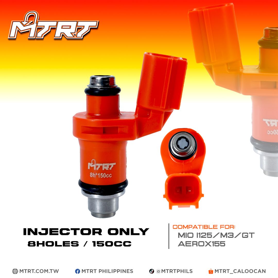 INJECTOR ONLY 8HOLES/150CC MIOI125/M3/GT/AEROX155 MTRT