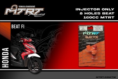 INJECTOR ONLY 8HOLES BEAT CLICK PCX 160CC MTRT