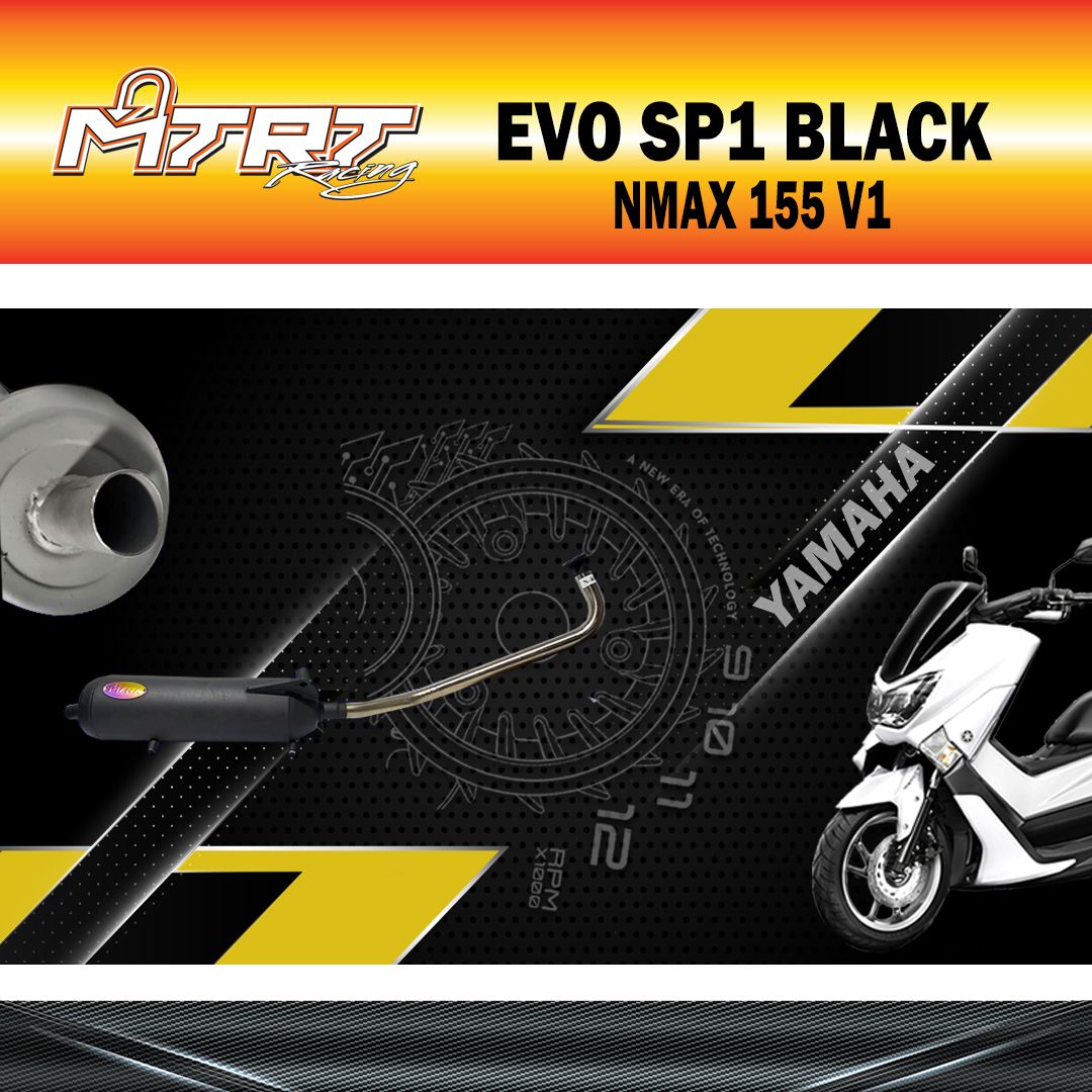 EVO SP1 NMAX155 V1 BLACK  MTRT