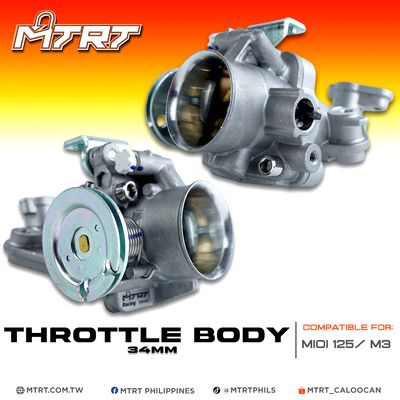 THROTTLE BODY MIOi125/M3 34mm  MTRT