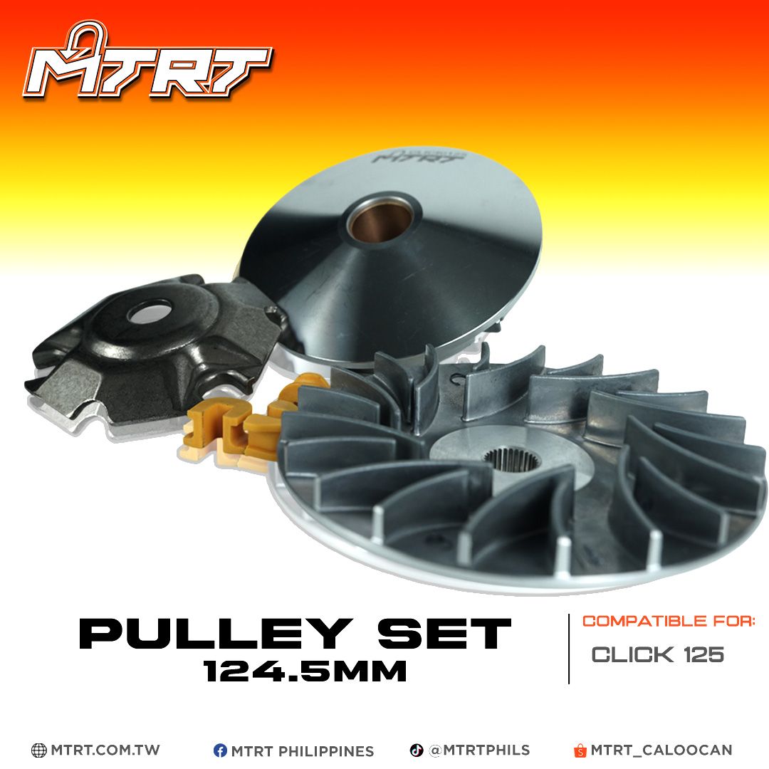 PULLEY SET HONDA CLICK125 MTRT 124.5mm