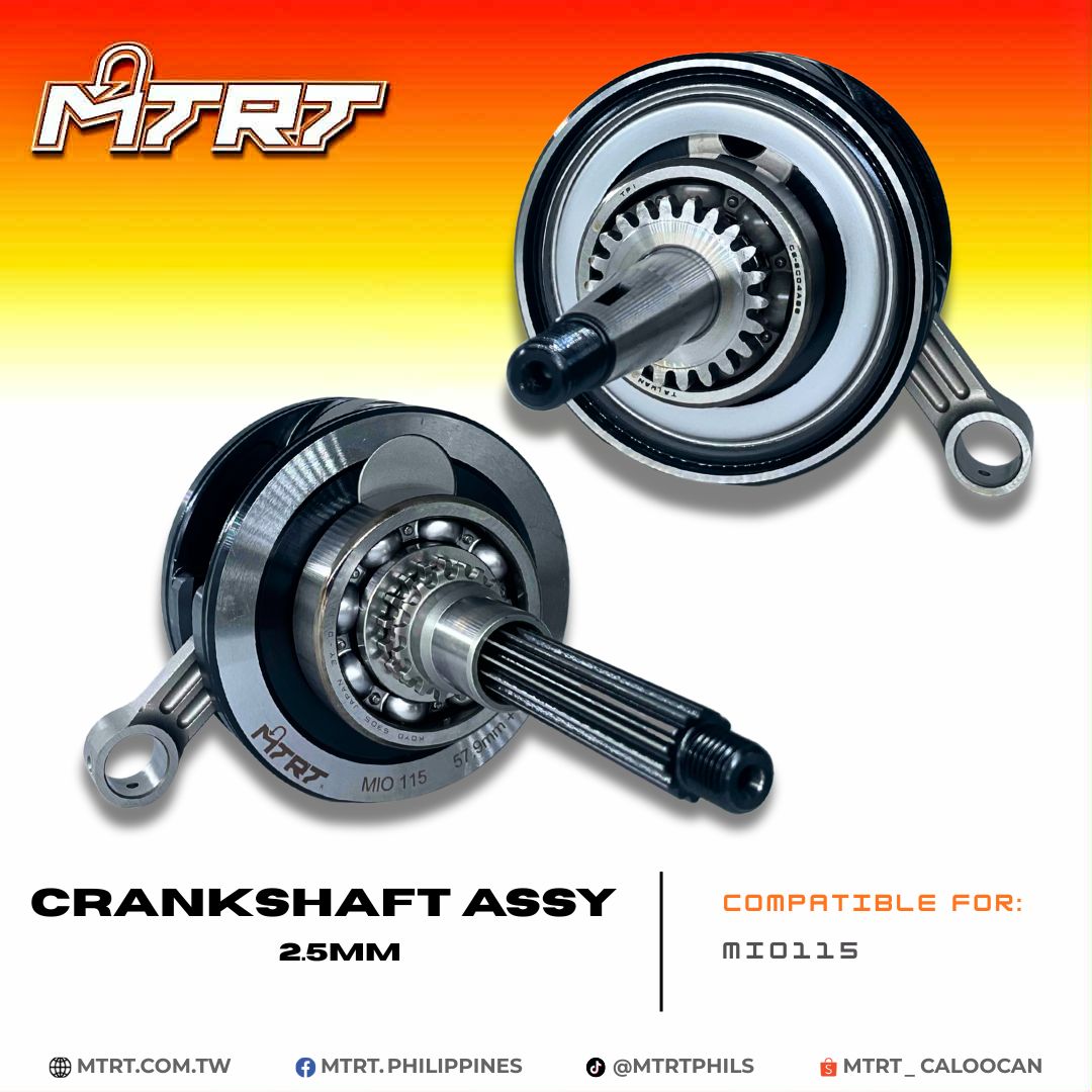 CRANKSHAFT ASSY MIO115  2.5mm MTRT