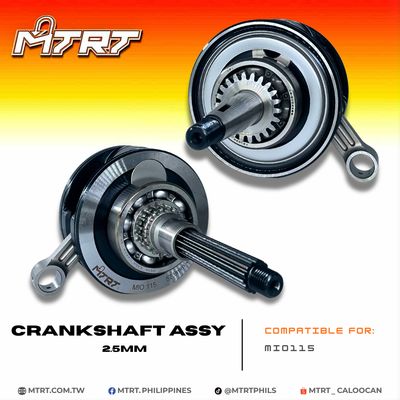 CRANKSHAFT ASSY MIO115  2.5mm MTRT