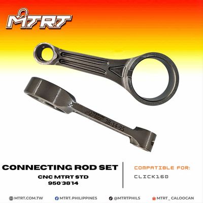CONN ROD SET CLICK160   CNC STD  950*38*14  MTRT (w/pin &amp; needle brg.)