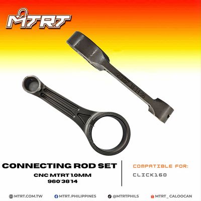 CONN ROD SET CLICK160   CNC 1.0MM  960*38*14  MTRT (w/pin &amp; needle brg.)