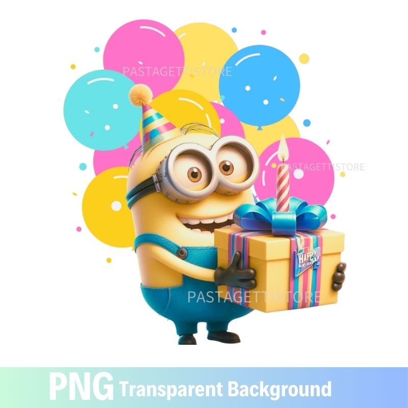Minions Birthday PNG image Clipart