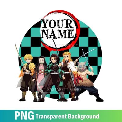 Custom Demon Slayer PNG Transparent Image