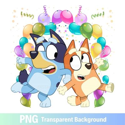 Bluey Bingo PNG Transparent Image