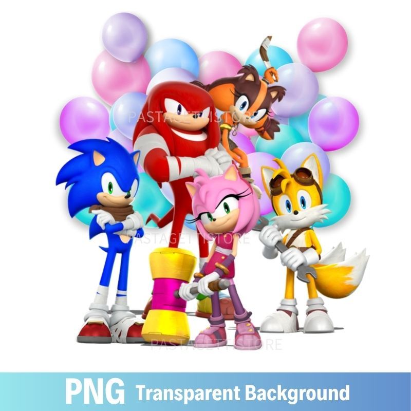 Sonic Birthday PNG image Clipart