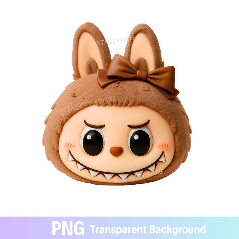 Labubu Head PNG image Clipart