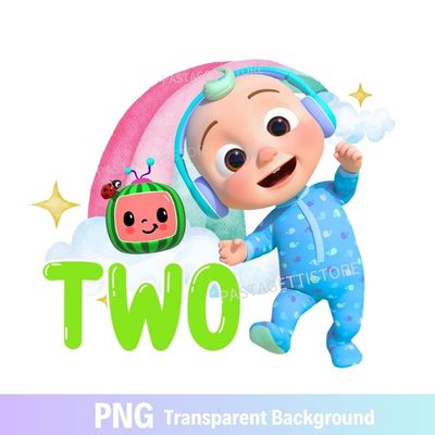 Cocomelon Birthday PNG image 2nd Two
