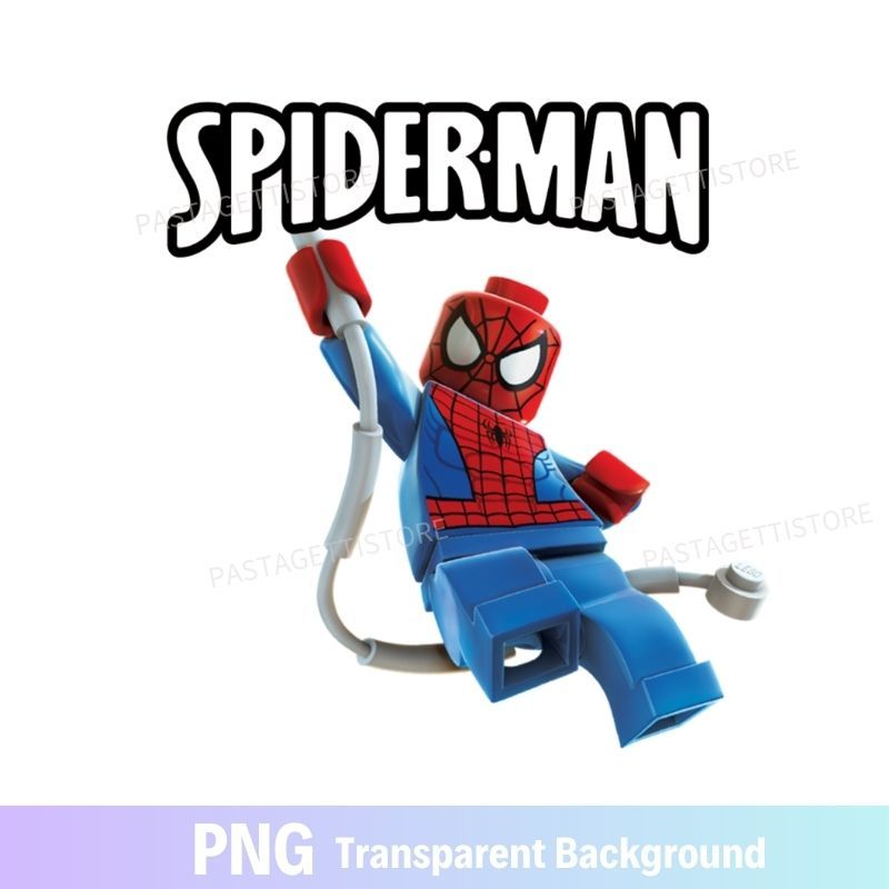 LEGO Spider-Man PNG Transparent Image