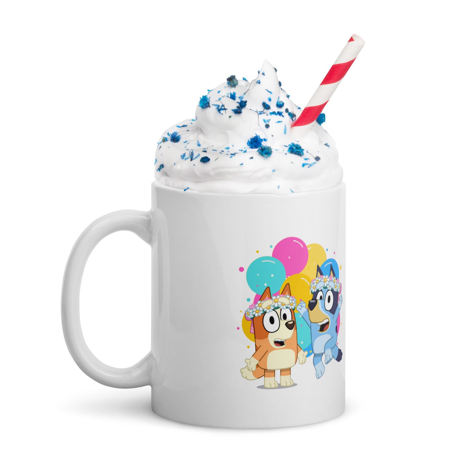 Bluey Bingo White Mug