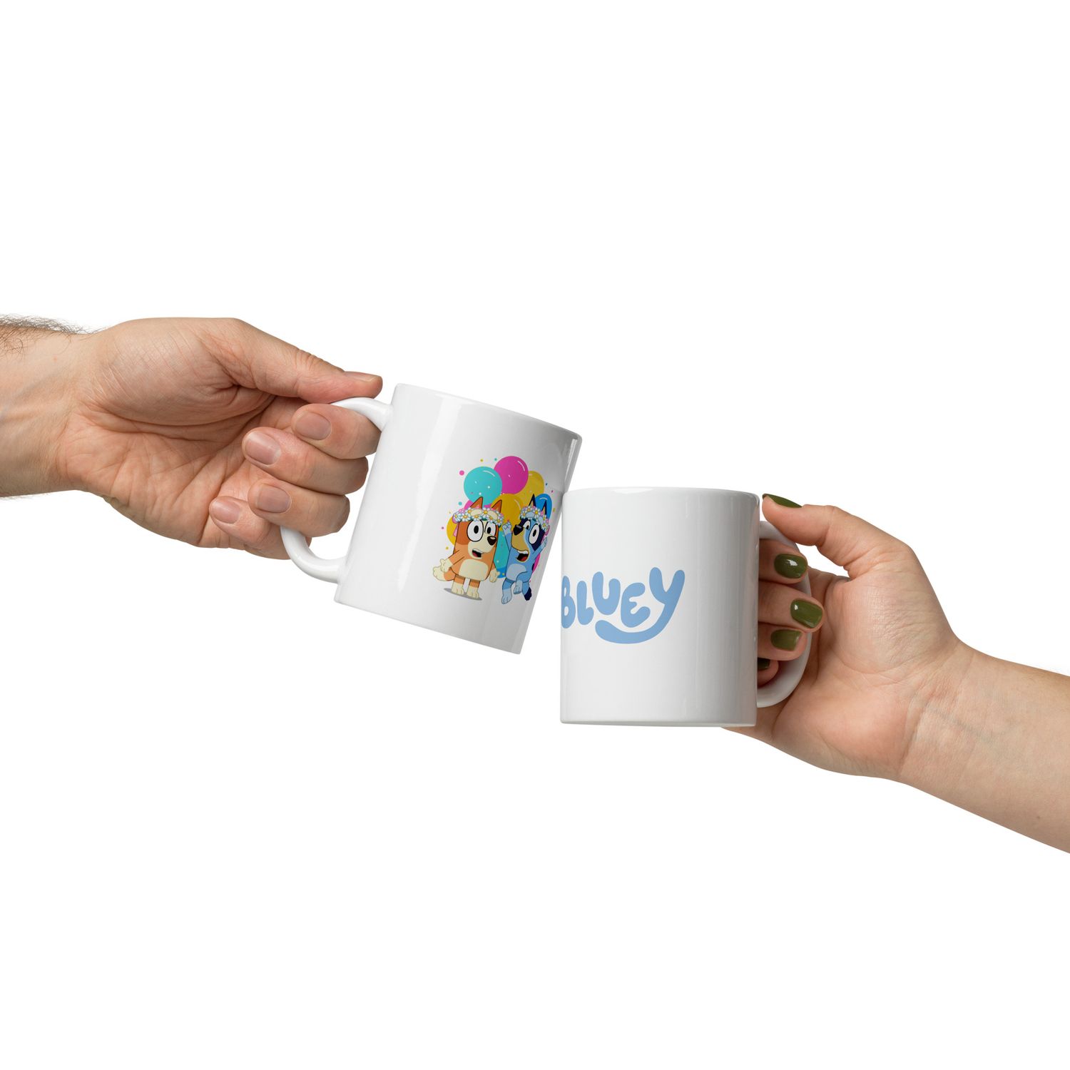 Bluey Bingo White Mug