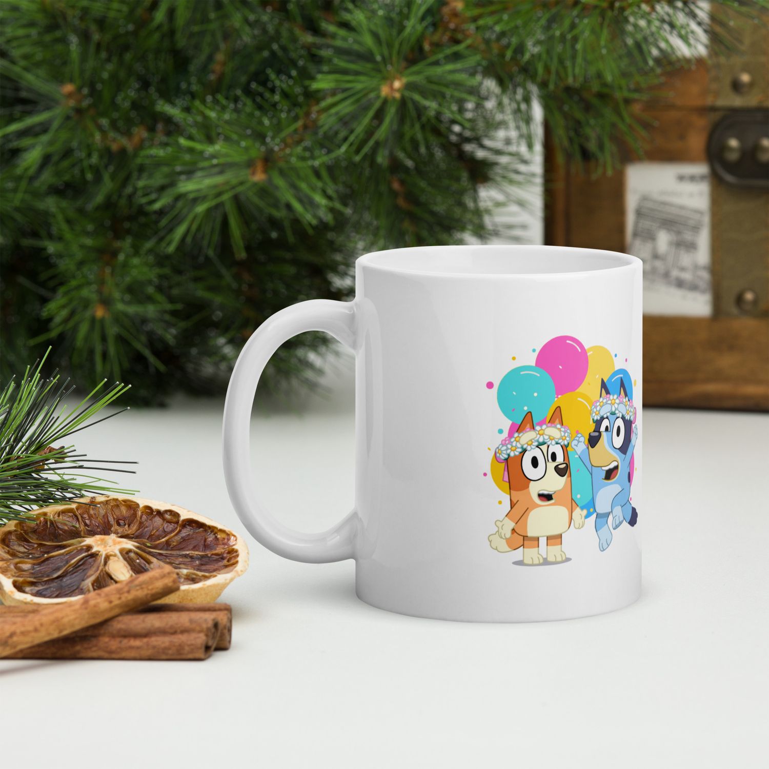 Bluey Bingo White Mug