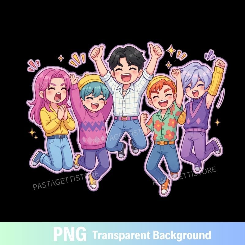 Saja Boys PNG Transparent