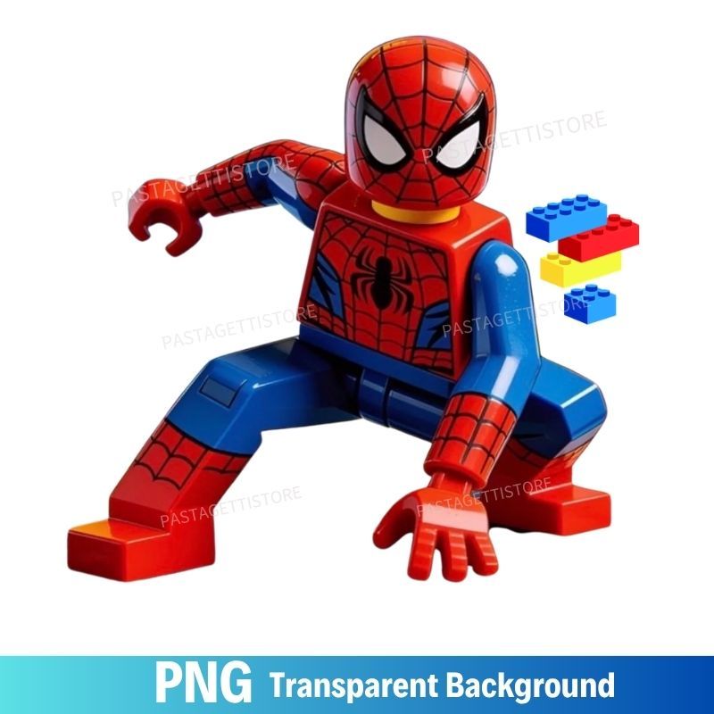 Spiderman Lego PNG Image Clipart