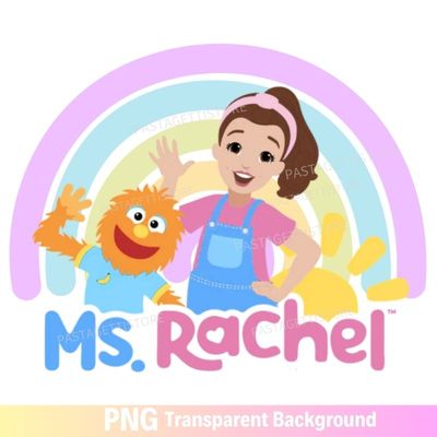 Ms Rachel Rainbow PNG image