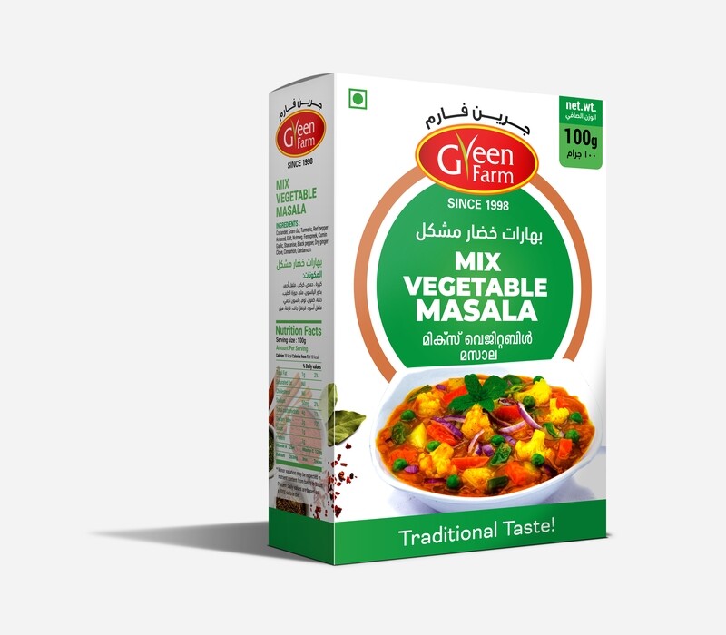 Mix Vegetable Masala 100g