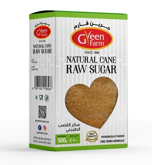 Natural Cane Raw Sugar 500g