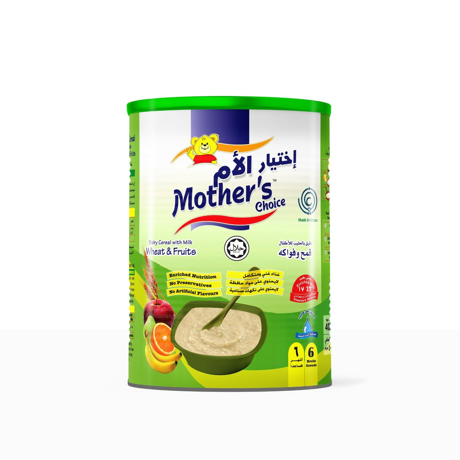 Cereal Wheat Fruits with Milk 400g