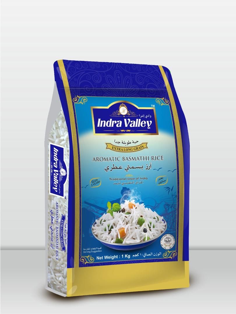 Indra Valley 1121 Basmati Rice 1Kg