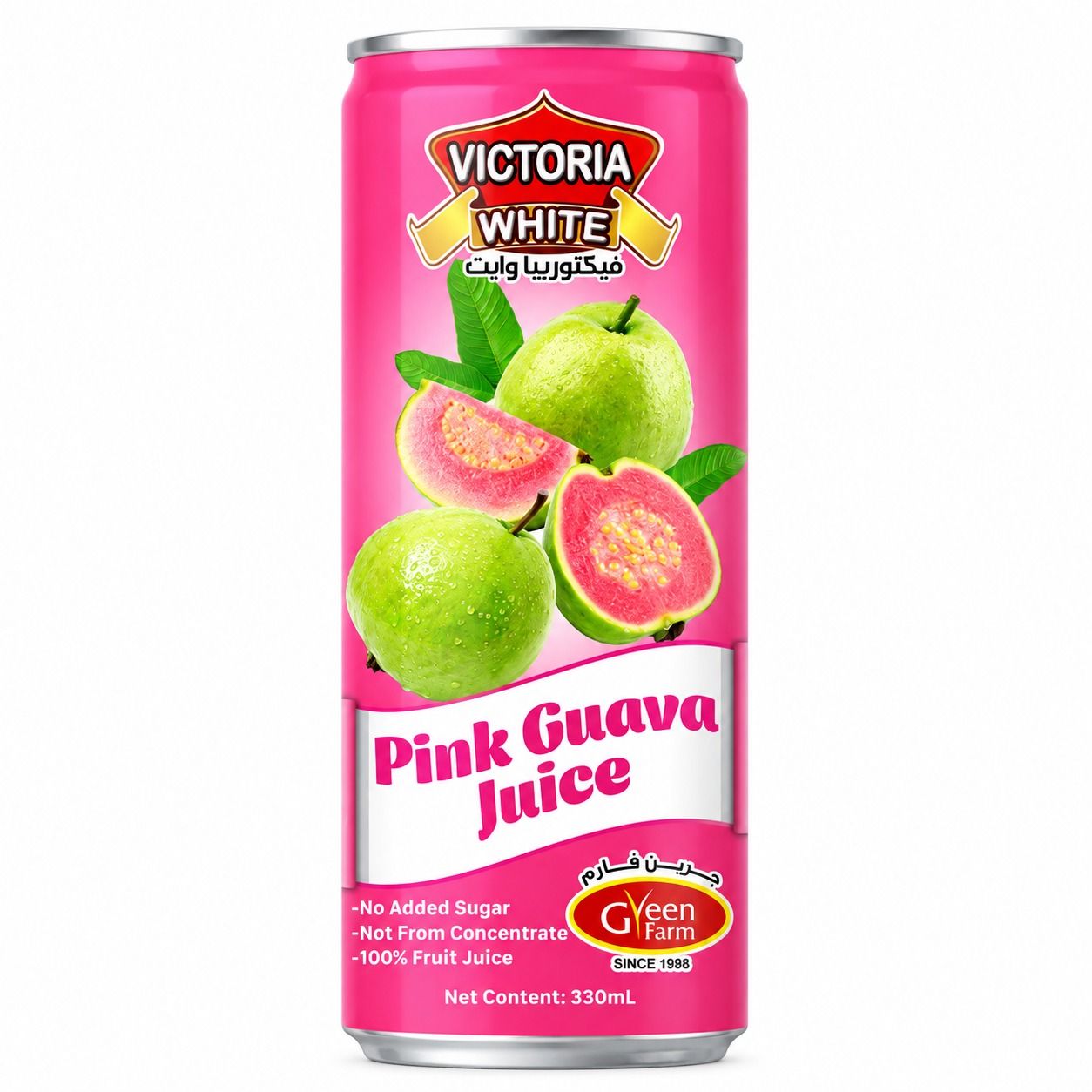 PINK GUAVA(NO ADDED SUGAR) JUICE 330ml