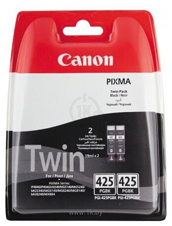 Canon PGI-425 BK Twin Pack