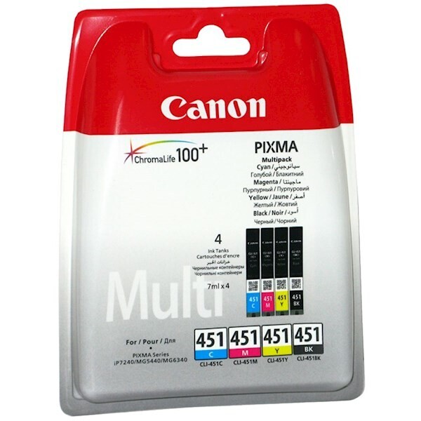 Canon CLI-451 C/M/Y/BK Multi Pack
