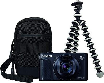 Canon PowerShot SX740 HS Bk Travel Kit